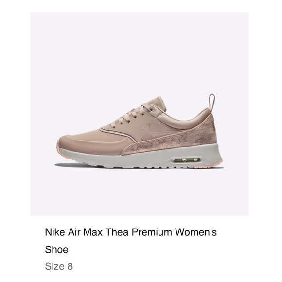 Nike Shoes - Nike Air Max Thea PREMIUM Size 8 Blush Pink